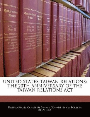 United States-Taiwan Relations 1