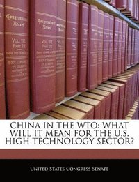 bokomslag China in the Wto