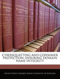 bokomslag Cybersquatting and Consumer Protection