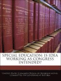 bokomslag Special Education