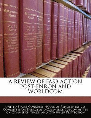 bokomslag A Review of FASB Action Post-Enron and Worldcom