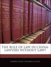 bokomslag The Rule of Law in China