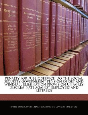 Penalty for Public Service, Häftad