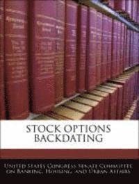 bokomslag Stock Options Backdating