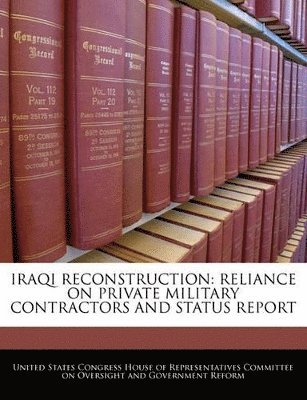bokomslag Iraqi Reconstruction