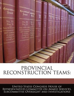 bokomslag Provincial Reconstruction Teams