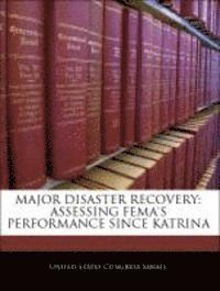 Major Disaster Recovery 1