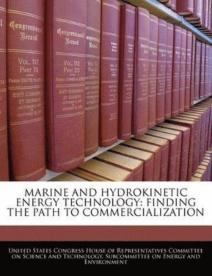 Marine and Hydrokinetic Energy Technology 1