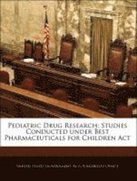 bokomslag Pediatric Drug Research