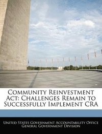 bokomslag Community Reinvestment ACT