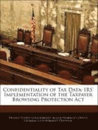 bokomslag Confidentiality of Tax Data