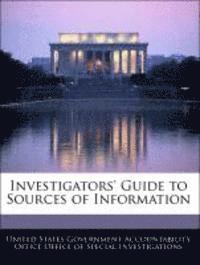 bokomslag Investigators' Guide to Sources of Information