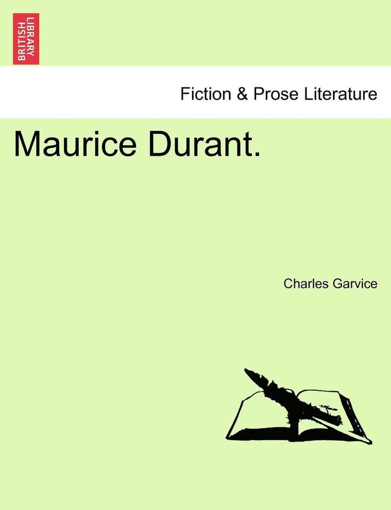 Maurice Durant. 1