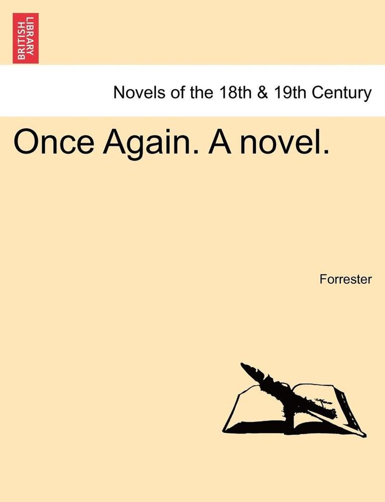 Once Again. a Novel. 1