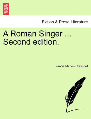 bokomslag Roman Singer ... Second Edition.