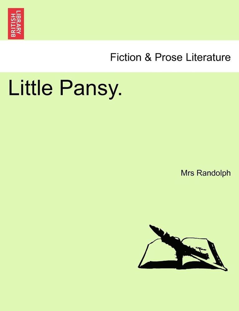 Mrs Randolph - Little Pansy., Häftad