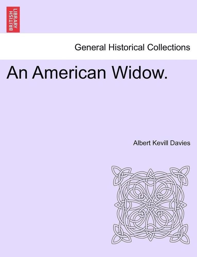 An American Widow. 1