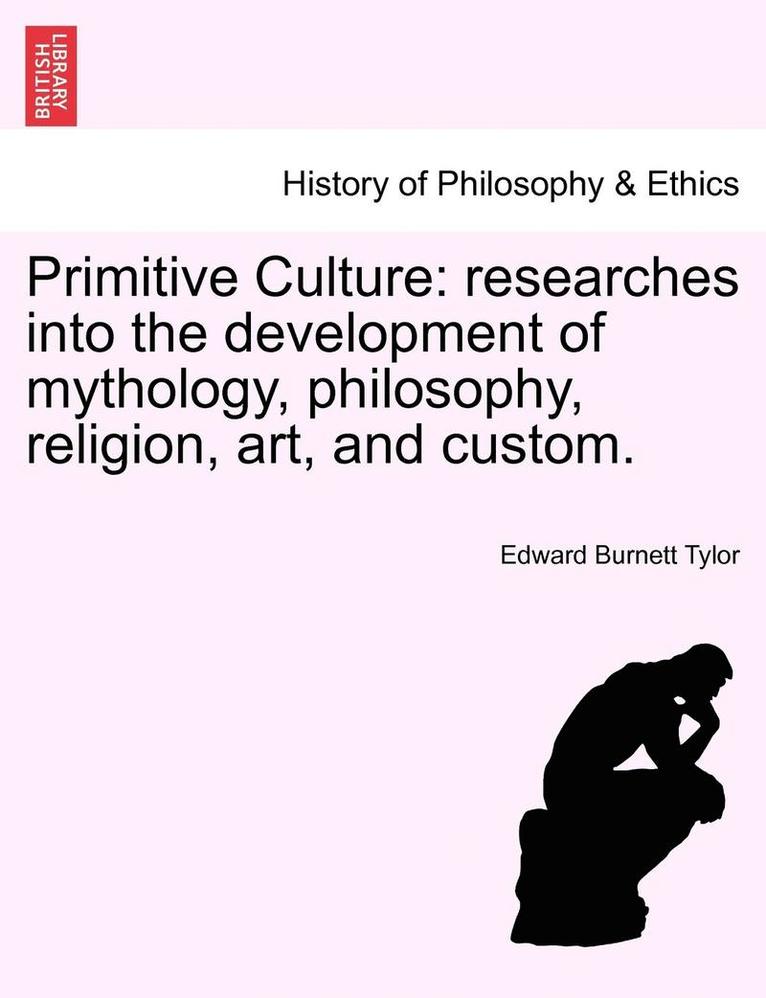 Primitive Culture 1