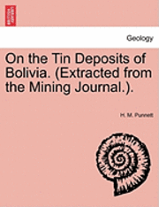 bokomslag On the Tin Deposits of Bolivia. (Extracted from the Mining Journal.).