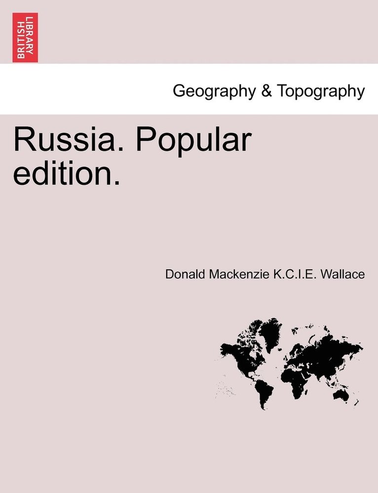 Russia. Popular edition. 1