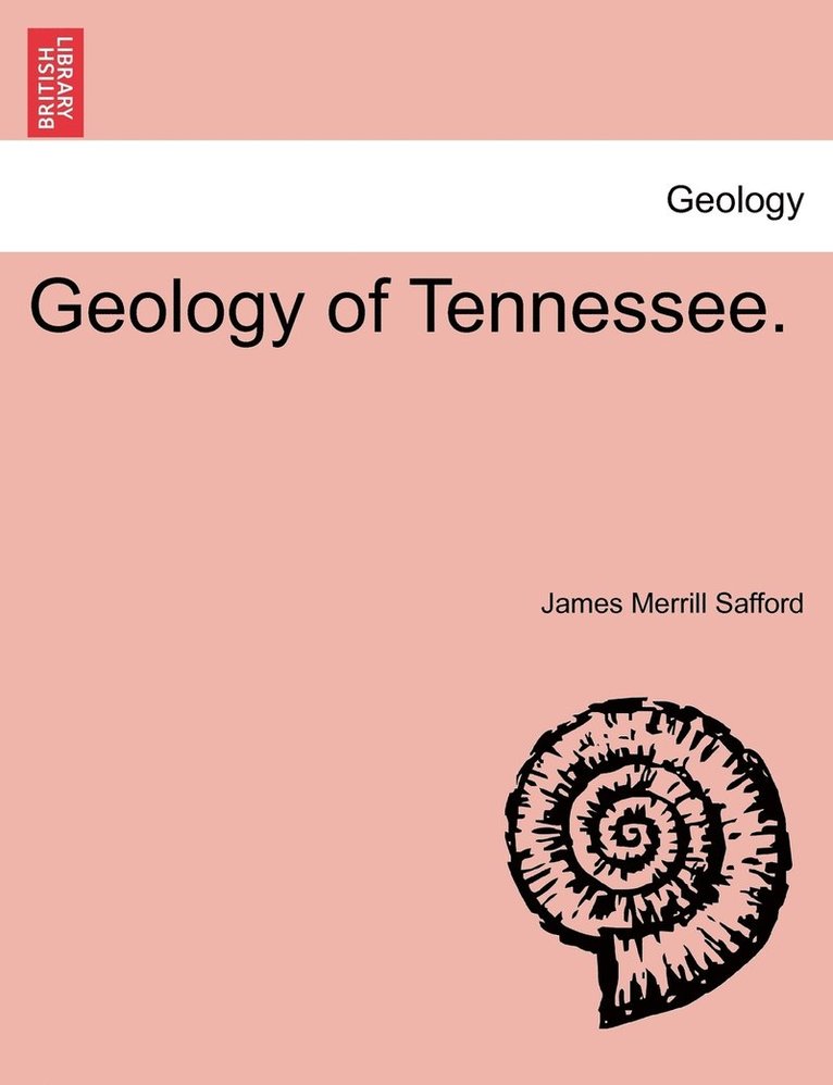 Geology of Tennessee. 1