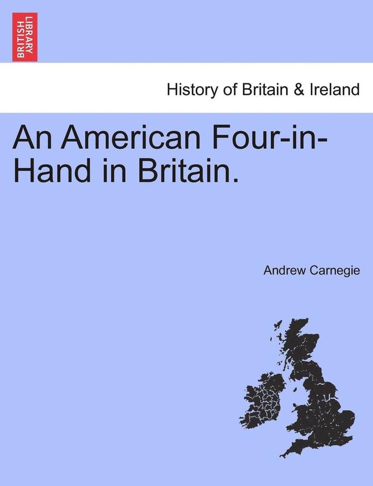 An American Four-In-Hand in Britain. 1