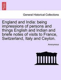 bokomslag England and India