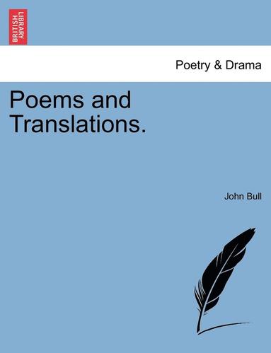 bokomslag Poems and Translations.