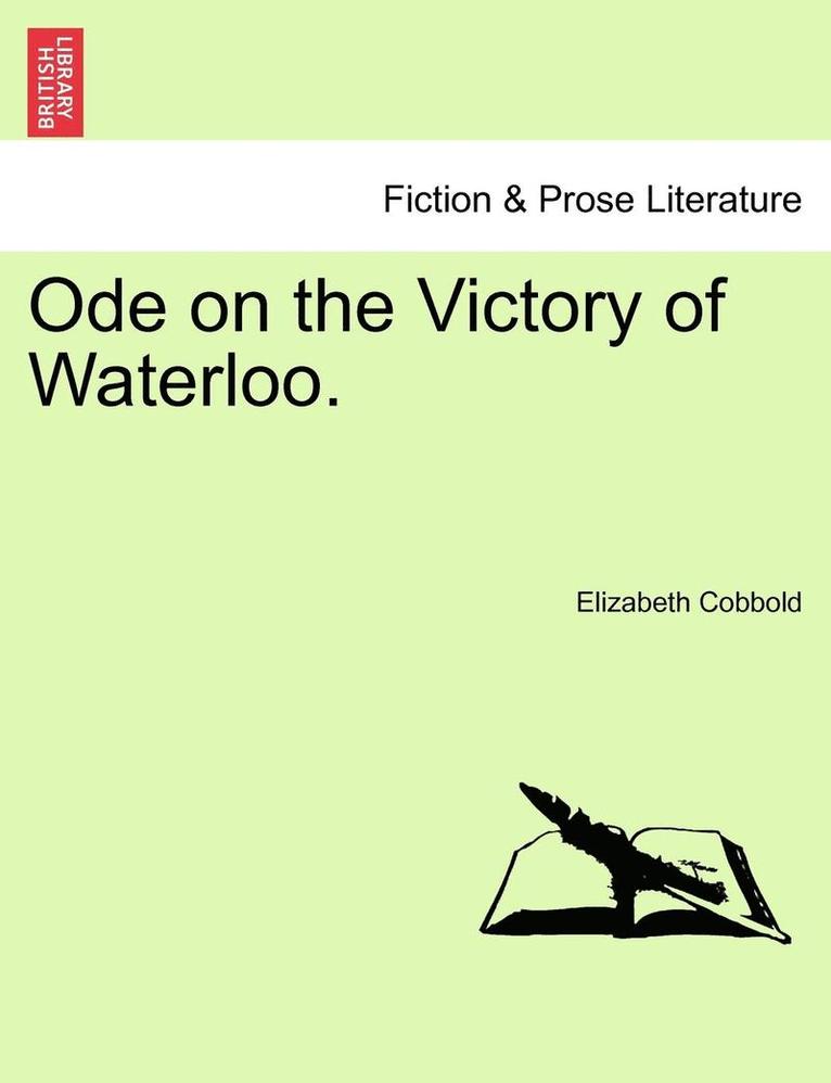 Ode on the Victory of Waterloo. 1