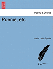 bokomslag Poems, Etc.