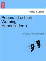 bokomslag Poems. (Lochiel's Warning. Hohenlinden.)