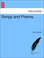 bokomslag Songs and Poems.