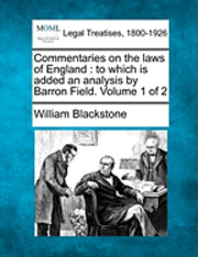 bokomslag Commentaries on the laws of England