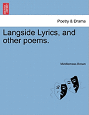 Langside Lyrics, and Other Poems. 1