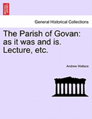 bokomslag The Parish of Govan