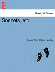 bokomslag Sonnets, Etc.