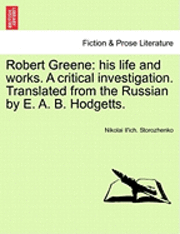 bokomslag Robert Greene