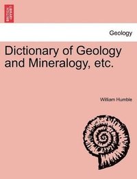 bokomslag Dictionary of Geology and Mineralogy, Etc.