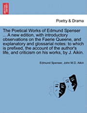 bokomslag The Poetical Works of Edmund Spenser ... a New Edition, with Introductory Observations on the Faerie Queene, and Explanatory and Glossarial Notes