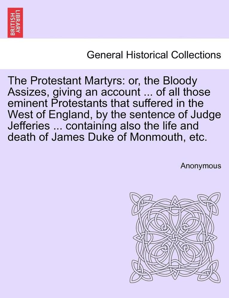 The Protestant Martyrs 1