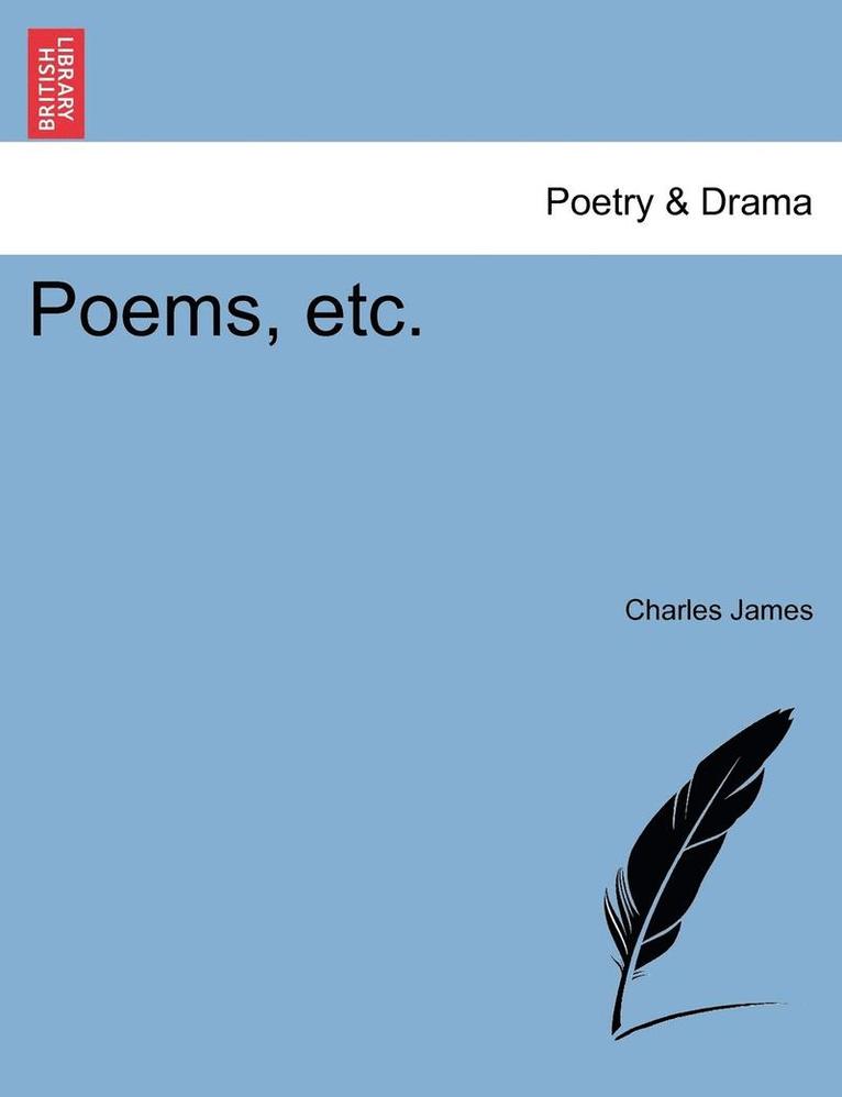 Poems, Etc. 1