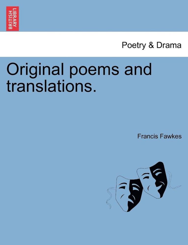 Francis Fawkes - Original Poems and Translations., Häftad