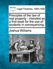 bokomslag Principles of the law of real property