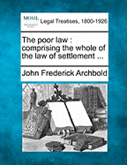 bokomslag The poor law