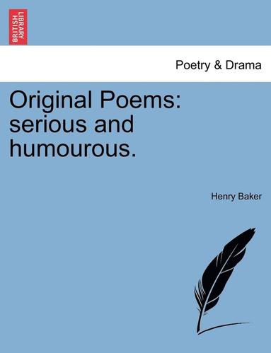 bokomslag Original Poems