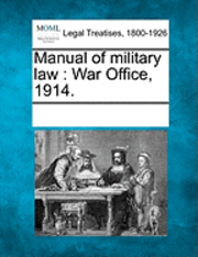 bokomslag Manual of military law