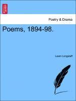 bokomslag Poems, 1894-98.