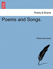 bokomslag Poems and Songs.