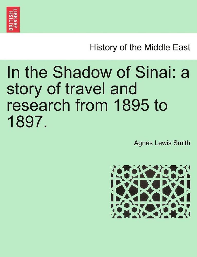 In the Shadow of Sinai 1