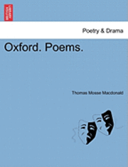 bokomslag Oxford. Poems.